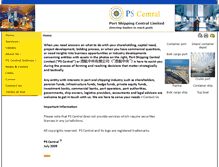 Tablet Screenshot of p-s-central.com